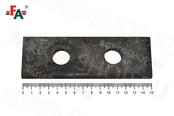 Молоток 6х50х150 ст65Г, d=20 мм, м.ц 70 дробилки (FeatAgro)  