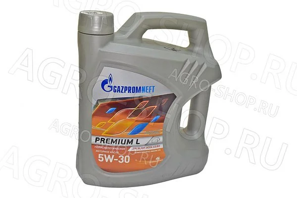 Масло моторное Premium L 5w30 SL/CF полусинтетическое 4л Газпромнефть