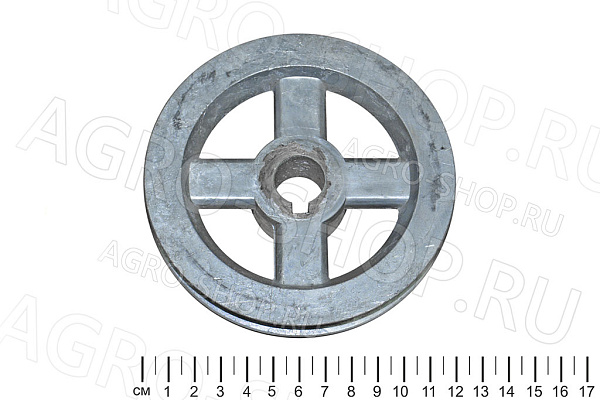 Шкив 00.00.400-17 электродвигателя АИД-2 