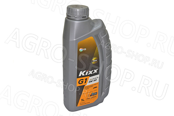 Масло моторное Kixx G1 5w40 SN Plus синтетическое 1л Kixx