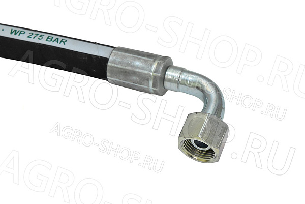 РВД 12-28 L=1м (М20х1,5 гайка 24) 90* (Banjo М20) 2SN (FeatAgro) 