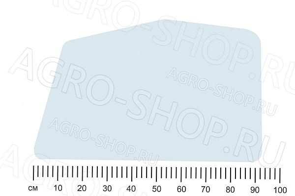 стекло 220-6708013 двери левое/правое (931х775) МТЗ-320 (ГОМЕЛЬСТЕКЛО)