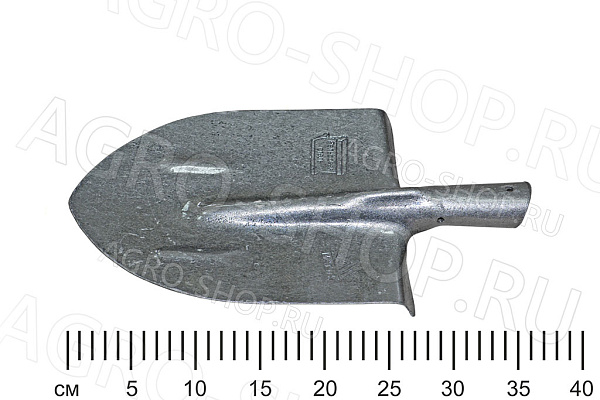 Лопата штыковая остроконечная без черенка (Рельсовая сталь)  