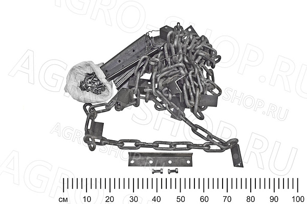 Цепь  наклонного транспортера (13м) (ремкомплект) ТСН-160 