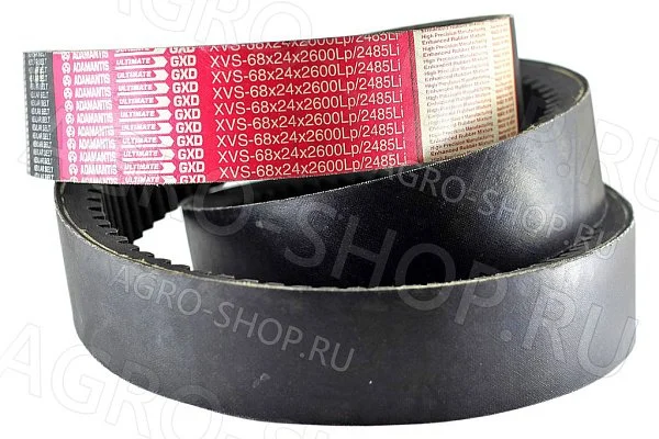 Ремень 68х24-2600 Lp / 2485 Li КЕВЛАР барабана КЗС-1218, КЗС-7, Вектор, Акрос (ADAMANTIS) 