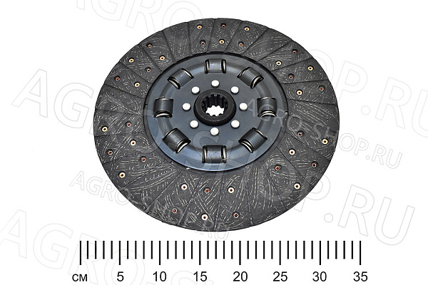 Диск сцепления 85-1601130-01 #211 ведомый резиновый демфер, безасбестовая накладка МТЗ-80/82/952/1221 (Master Part)