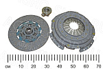 Комплект сцепления 5301-1601090-СБ корзина лепестковая + ведомый + муфта ЗИЛ-130,5301 СТК