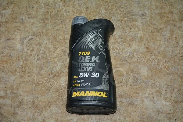 Масло моторное O.E.M Toyota Lexus 5w30 SN/CF синтетическое 1л MANNOL