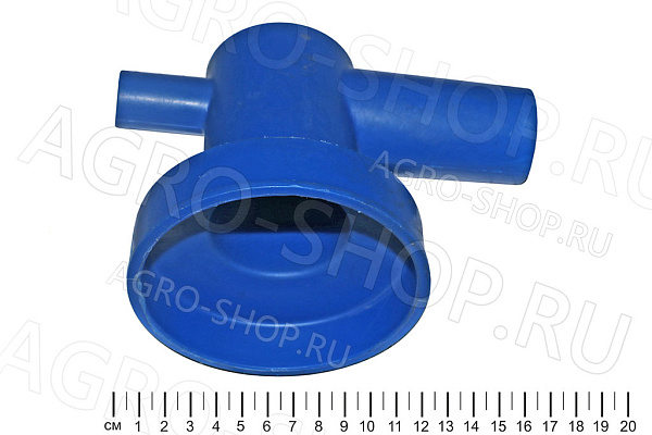 Тройник АДМ 25.011 (АДС 09.01.007) молокоопорожнителя (пластик)  