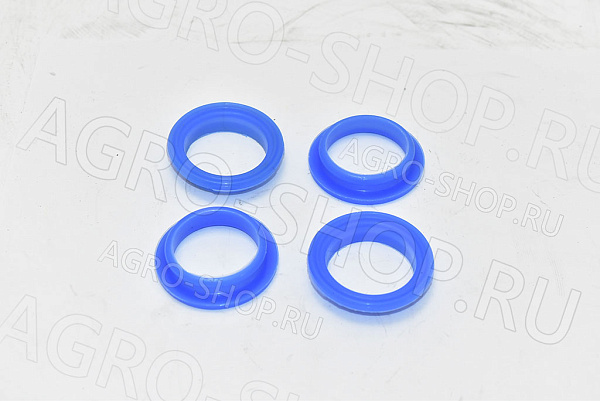 Уплотнитель 406.1007248-10 / РТР002314 свечного колодца нов. обр. (силикон синий) (4шт) ЗМЗ-406 ПТП64