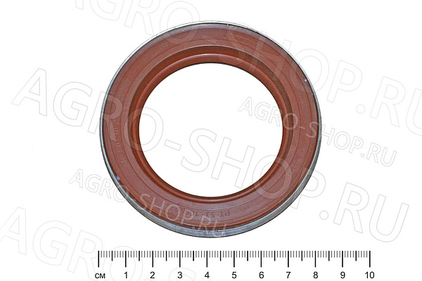 Сальник 53-1005032-01 (55х80) коленвала красный ГАЗ-53,3307,24 ЗМЗ