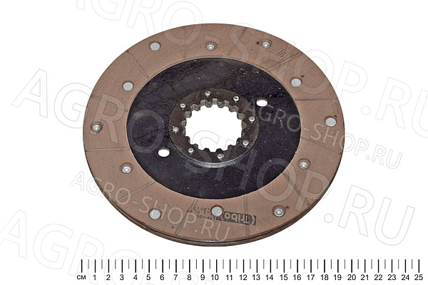 Диск 85-3502040-02 тормозной с накладками (на заклепах) 205 мм. МТЗ-1221 (ТАРА)