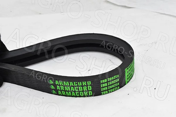 Ремень 2НВ-2662 La / 2 650 Lw КЕВЛАР привода установки шкивов на шнек КЗС-1218 (ARMACORD) 