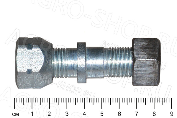 Шпилька 887А-3103016-31 (М18х1,5) с гайками, левая резьба 2ПТС-4, КТУ-10 