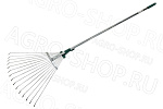 Грабли R743 веерные с черенком, регулируемые длина 1240мм (4231-53/743)  RACO