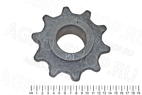 Звездочка z=10, t=38 (под подшип.) главного транспортера ЗМ-60 