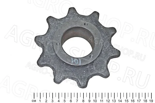 Звездочка z=10, t=38 (под подшип.) главного транспортера ЗМ-60 