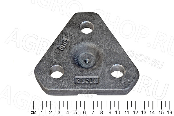 Шкворень 612888101 (128881) нижний кулака поворотного FARESIN CARRARO