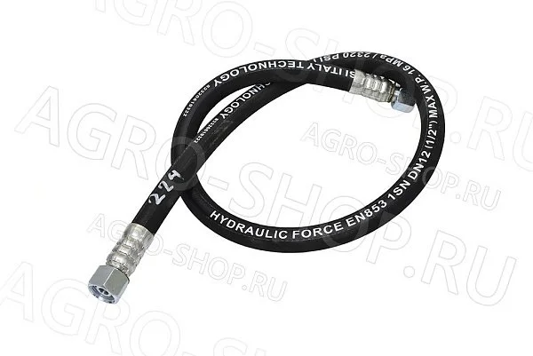 РВД 12-27,5 L=1м (М20х1,5 гайка 24) (М20х1,5 гайка 24) 1SN (Металлорукав) 