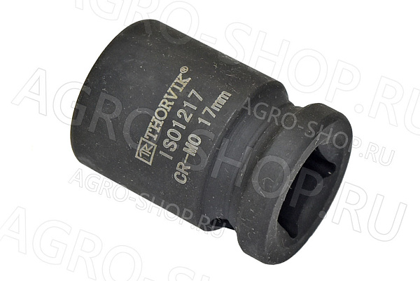 Головка торцевая 17мм 1/2" ударная Thorvik (IS01217)