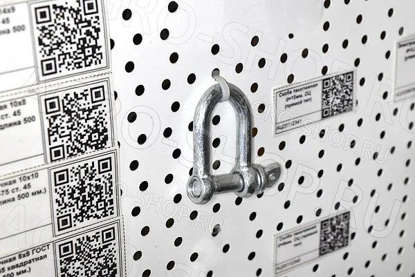 Скоба такелажная d=10мм. ОЦ (прямой тип) 