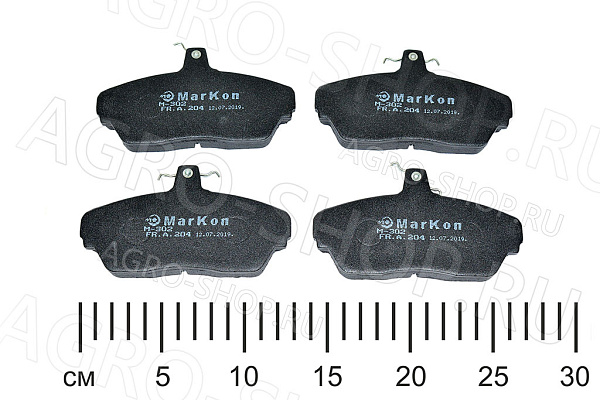Колодка GP3302-3501800 тормозная передняя (4шт) ГАЗ-3302 G-Part
