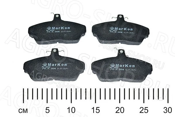 Колодка GP3302-3501800 тормозная передняя (4шт) ГАЗ-3302 G-Part
