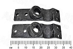 Кронштейн СЗР 00.326 обоймы вилки (комплект 2шт.) СЗС-2,1 (Омск) 