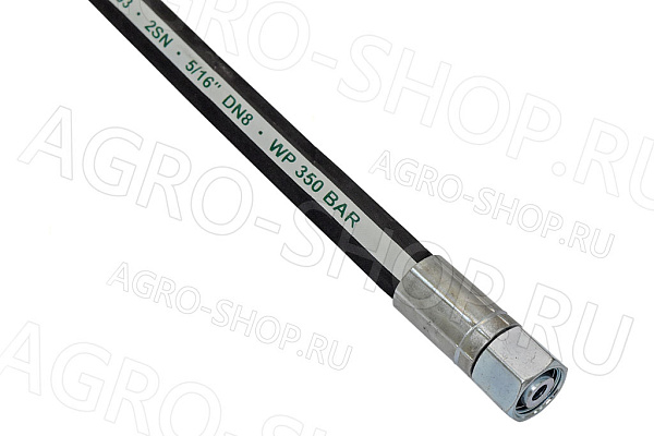 РВД 8-10 L=0,8м (DKOL М16х1,5 гайка 19) (DKOL М16х1,5 гайка 19) 2SN (FeatAgro) 