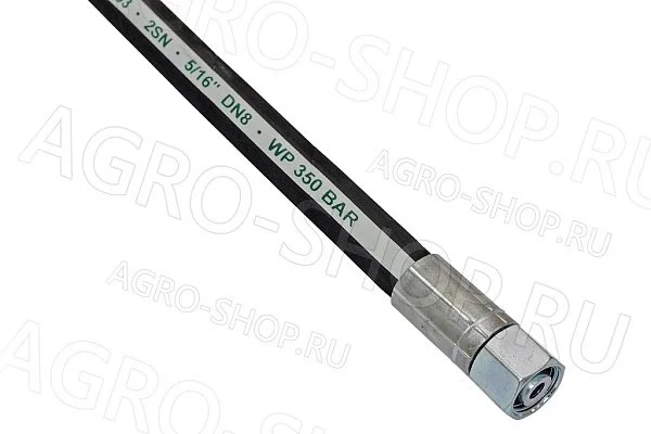 РВД 8-10 L=0,8м (DKOL М16х1,5 гайка 19) (DKOL М16х1,5 гайка 19) 2SN (FeatAgro) 