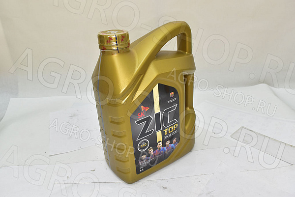 Масло моторное ZIC TOP 5w30 синтетическое 4л ZIC