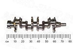 Вал коленчатый 245.9-1005015-08 без шлицов, с шестерней, 3 шпонки, 7 отв. Д-245 Евро-3 (ММЗ)