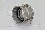 Соединение Тип DD-400 D(мм)=100х100  алюминий (переходник), 100мм. "МАМА"/100мм. "МАМА"