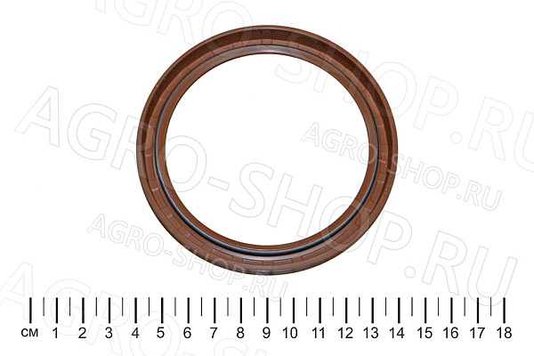 Сальник 4062.1005160-01 (80х100) коленвала задний ЗМЗ-406,УМЗ-421 Rubena