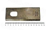 Нож 52488 роторный, правый (134х55х4, d=21х28мм.)  RADURA