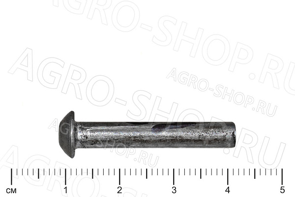 Заклепка 5х30 стальная полукруглая головка ГОСТ 10299-80 (Р)