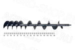 Шнек КЗК 0216030Б загрузной зерновой (под сферу, L=1865мм) (дубликат) КЗС 