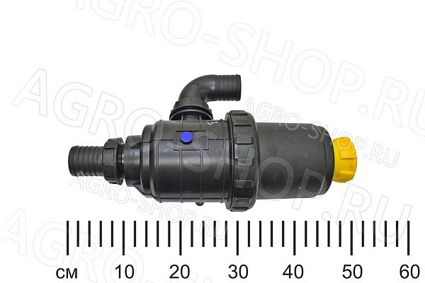 Фильтр всасывающий серии 317 G 2" (200-260л/м, 32М, с патрубками d50, с клапаном) 3172473.50 опрыскиватель ОП/ОС 