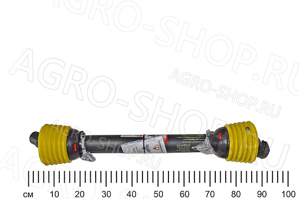 Вал карданный 10.016.2000-07.55 / 10.016.070.110.113.113 с кожухом Жатка НАШ, Палесье РЗКВ