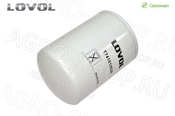 Фильтр масляный T741010036  LOVOL TD904,TD1304 