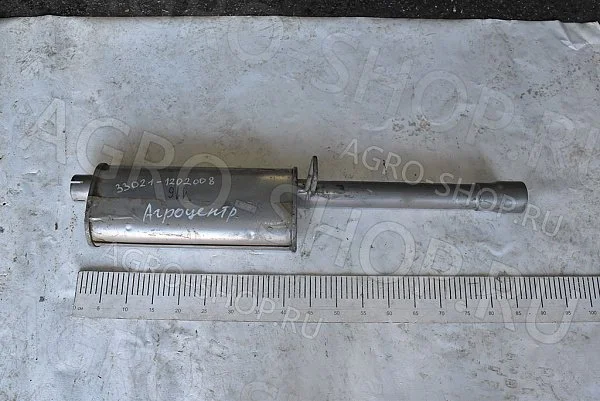 Резонатор 33021-1202008  ГАЗ-3302,ЗМЗ-402 АМЗ