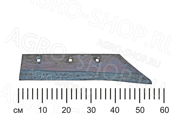 Лемех ПЛЖ-31702 с наплавкой (усиленный 12 мм) ПЛН-5-35-1, ПЛ-5-35-4, ПН-8-35 РЗЗ