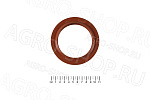 Сальник 51-3104038-В2 / 22692 (95х130х12х17,5) задней ступицы NBR красный ГАЗ-53,3307 ROSTECO