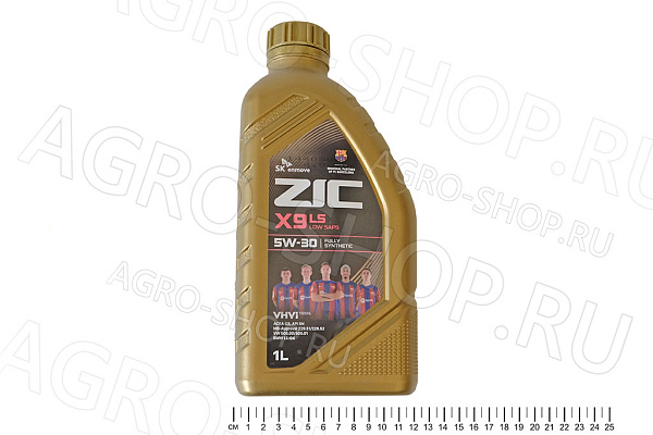 Масло моторное ZIC X9 LS 5w30 синтетическое 1л ZIC