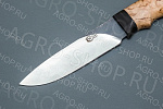 Нож Мурена (лезвие: кованая сталь Х12МФ; рукоять: карельская береза,граб)