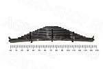 Рессора 55111-2912012-01 задняя (14 листов) КАМ 