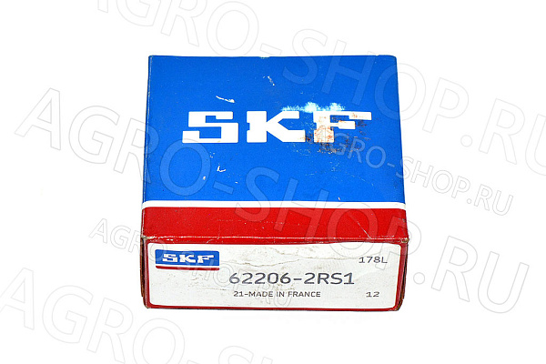 Подшипник 62206-2RS / 180506 (30х62х20) (SKF) 