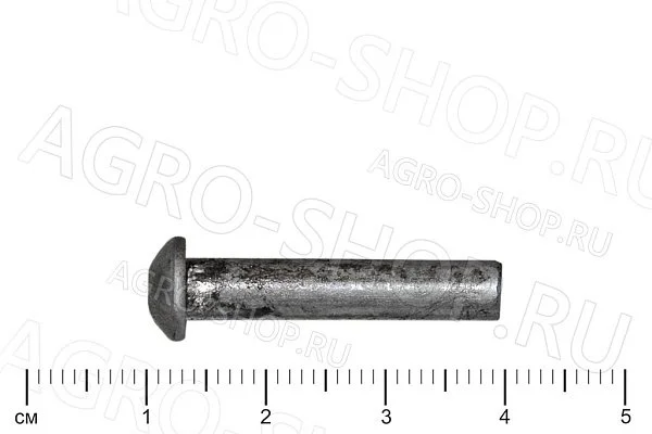 Заклепка 5х26 стальная полукруглая головка ГОСТ 10299-80 (Р)