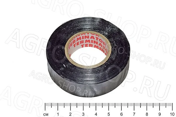 Изолента 19 мм. х 20 м. х 0,13мм черная IZ-1920S TERMINATOR