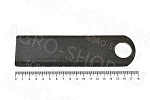 Нож КЗК-12-0290416 ротора СТ/О (Dотв = 25) КЗС ГОМСЕЛЬМАШ